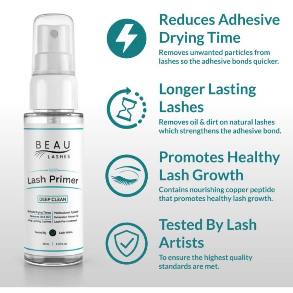 BEAU LASHES LASH PRIMER DEEP CLEAN